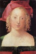 Albrecht Durer Young Woman with a Red Beret oil painting reproduction